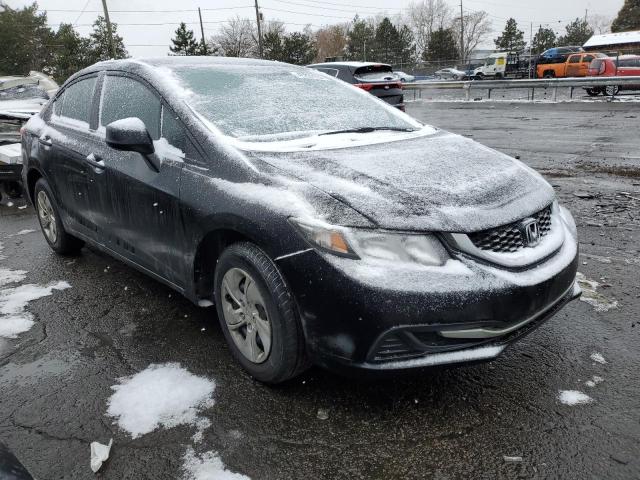 2HGFB2F58DH549726 - 2013 HONDA CIVIC LX BLACK photo 4