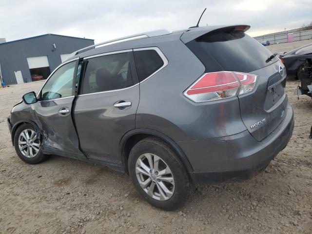 KNMAT2MV5FP510034 - 2015 NISSAN ROGUE S SILVER photo 2