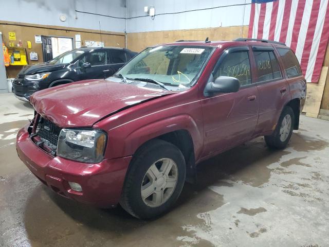 1GNDT13S072263431 - 2007 CHEVROLET TRAILBLAZE LS BURGUNDY photo 1