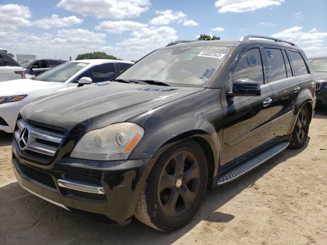 4JGBF7BE1CA785843 - 2012 MERCEDES-BENZ GL 450 4MATIC BLACK photo 1