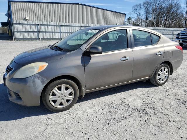 3N1CN7AP8DL863241 - 2013 NISSAN VERSA S GRAY photo 1