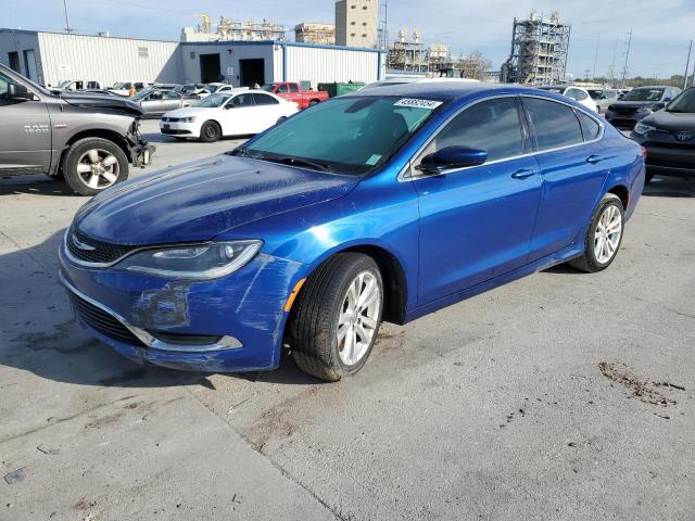 1C3CCCAB0FN755414 - 2015 CHRYSLER 200 LIMITED BLUE photo 1