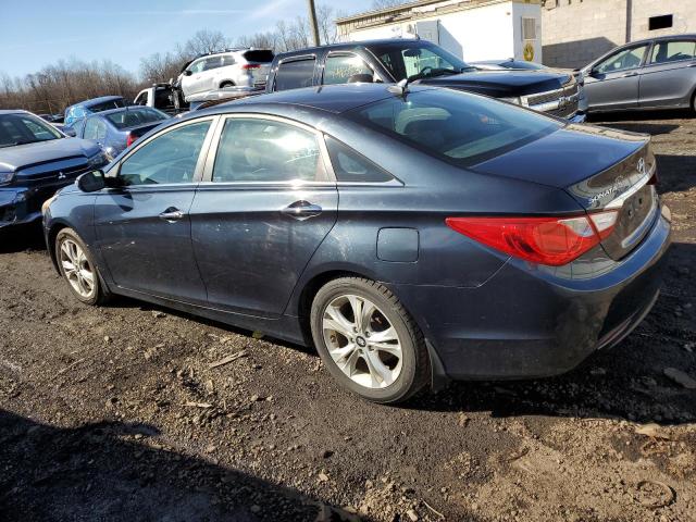 5NPEC4AC1BH295094 - 2011 HYUNDAI SONATA SE BLUE photo 2