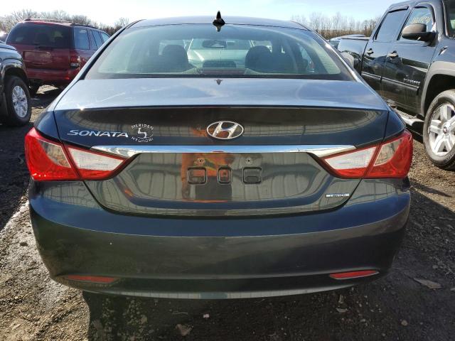 5NPEC4AC1BH295094 - 2011 HYUNDAI SONATA SE BLUE photo 6