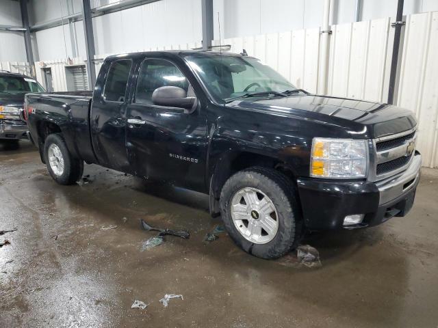 1GCSKSE3XAZ251302 - 2010 CHEVROLET SILVERADO K1500 LT BLACK photo 4