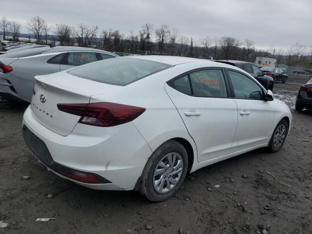 5NPD74LF6LH620492 - 2020 HYUNDAI ELANTRA SE WHITE photo 3