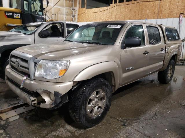 5TELU42N78Z526977 - 2008 TOYOTA TACOMA SR5 DOUBLE CAB GOLD photo 1