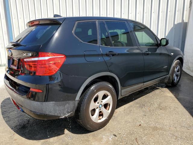 5UXWX5C59BL700271 - 2011 BMW X3 XDRIVE28I BLACK photo 3