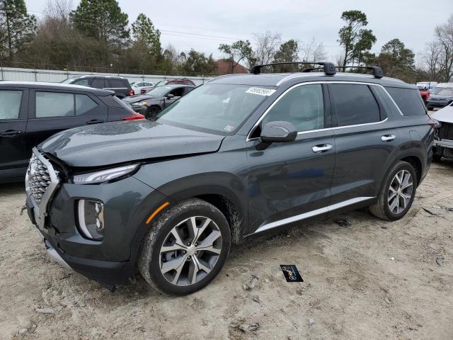 KM8R3DHE0MU325067 - 2021 HYUNDAI PALISADE SEL GRAY photo 1