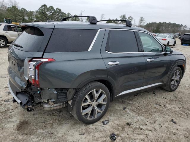 KM8R3DHE0MU325067 - 2021 HYUNDAI PALISADE SEL GRAY photo 3