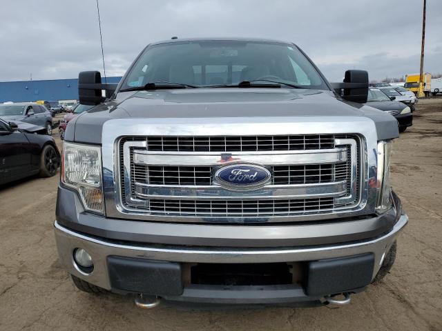 1FTFW1ET5DFD17213 - 2013 FORD F150 SUPERCREW GRAY photo 5