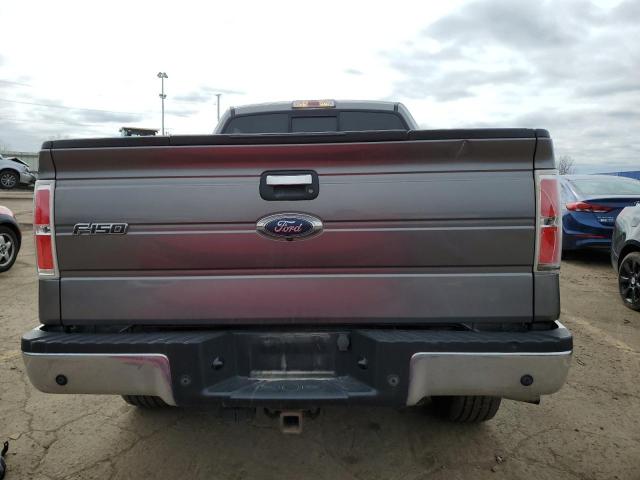 1FTFW1ET5DFD17213 - 2013 FORD F150 SUPERCREW GRAY photo 6