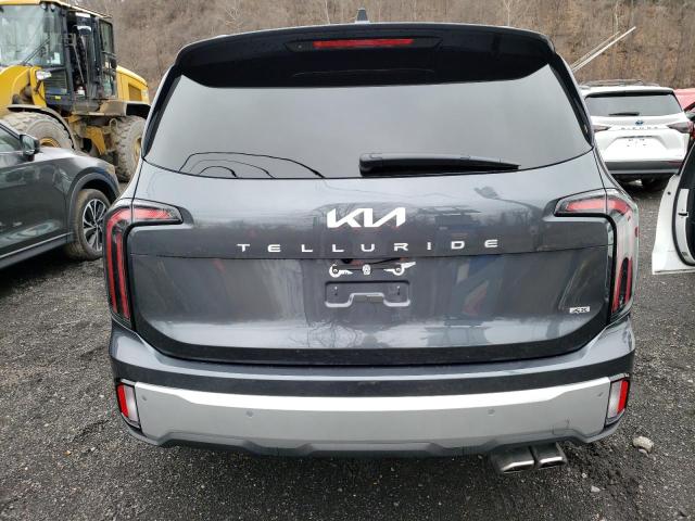 5XYP5DGC2RG437190 - 2024 KIA TELLURIDE SX GRAY photo 6