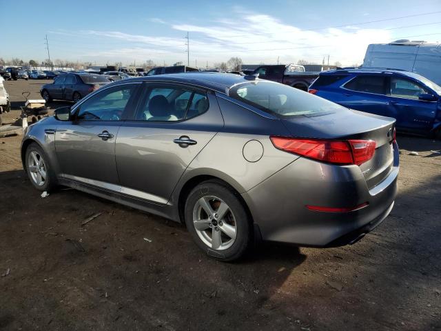 5XXGM4A75FG519798 - 2015 KIA OPTIMA LX SILVER photo 2