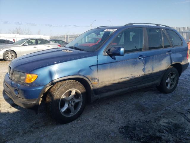 5UXFA53533LV78140 - 2003 BMW X5 3.0I BLUE photo 1