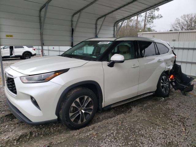 5TDGZRAH3MS068325 - 2021 TOYOTA HIGHLANDER XLE 白色 照片 1