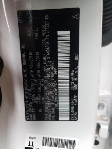 5TDGZRAH3MS068325 - 2021 TOYOTA HIGHLANDER XLE 白色 照片 13