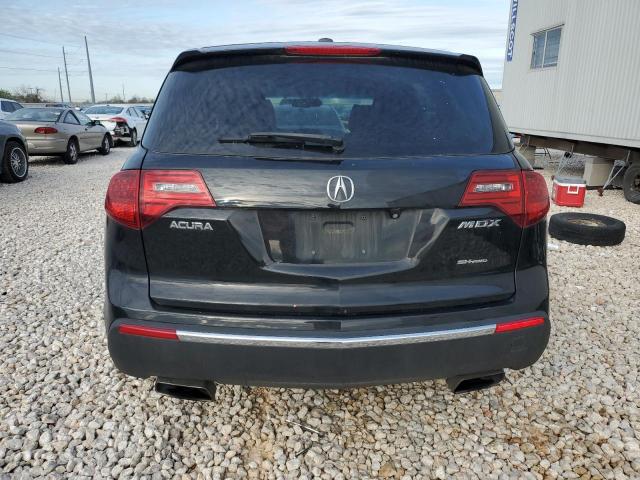 2HNYD2H33CH515408 - 2012 ACURA MDX TECHNOLOGY BLACK photo 6