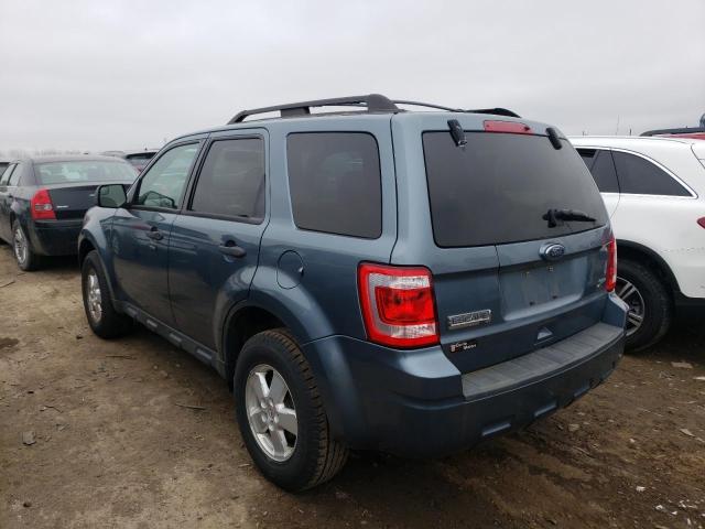 1FMCU9DG5AKC76205 - 2010 FORD ESCAPE XLT BLUE photo 2