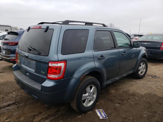 1FMCU9DG5AKC76205 - 2010 FORD ESCAPE XLT BLUE photo 3