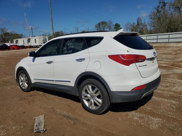 5XYZU3LA5EG170115 - 2014 HYUNDAI SANTA FE S WHITE photo 2