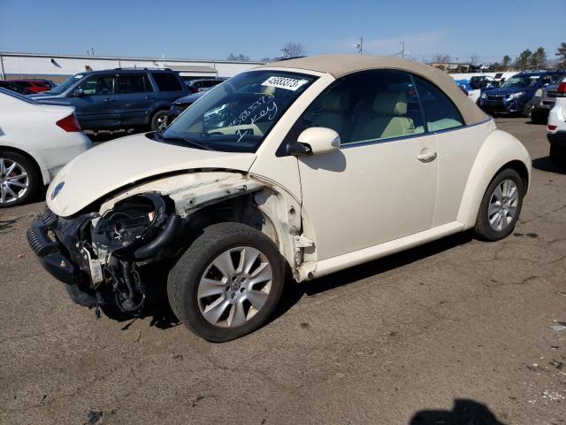 3VWRG31Y69M401987 - 2009 VOLKSWAGEN NEW BEETLE S CREAM photo 1