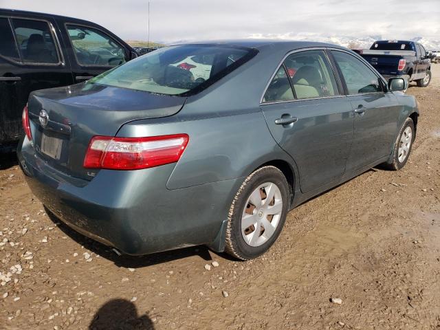 4T1BE46K87U593342 - 2007 TOYOTA CAMRY CE GREEN photo 3