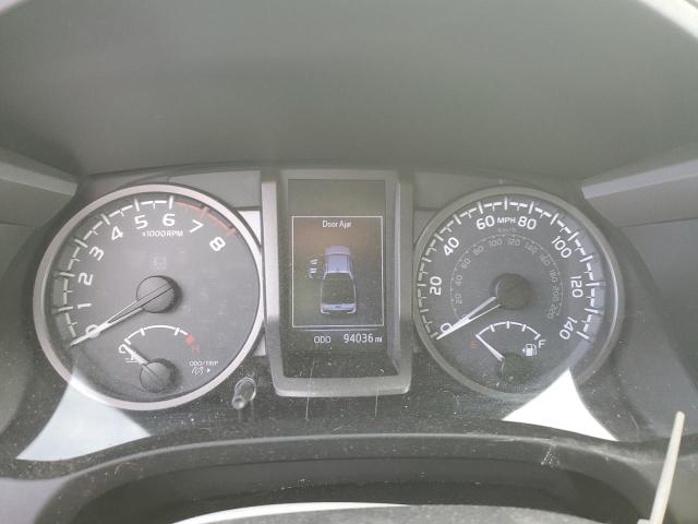 3TMCZ5AN7JM126509 - 2018 TOYOTA TACOMA DOUBLE CAB RED photo 9