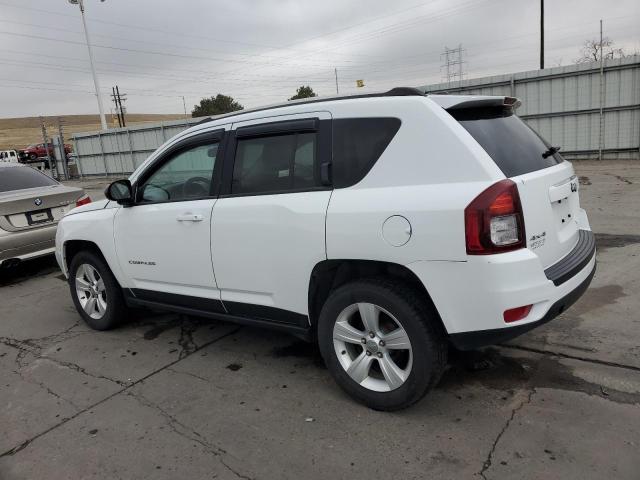 1C4NJDBB5ED744508 - 2014 JEEP COMPASS SPORT WHITE photo 2