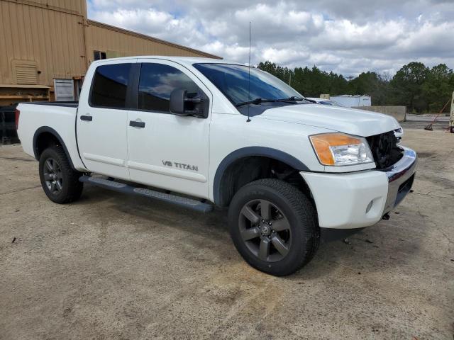 1N6BA0EC5FN503041 - 2015 NISSAN TITAN S WHITE photo 4