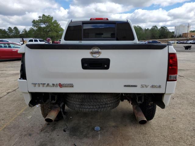 1N6BA0EC5FN503041 - 2015 NISSAN TITAN S WHITE photo 6