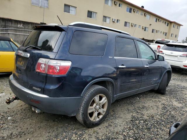 1GKEV33728J155760 - 2008 GMC ACADIA SLT-2 BLUE photo 3