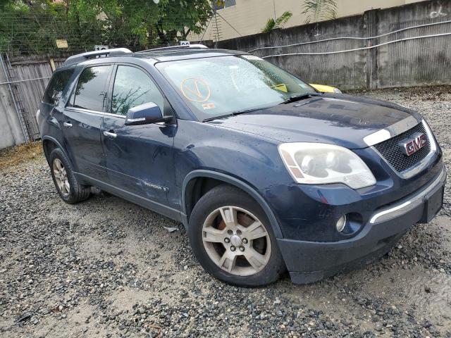 1GKEV33728J155760 - 2008 GMC ACADIA SLT-2 BLUE photo 4