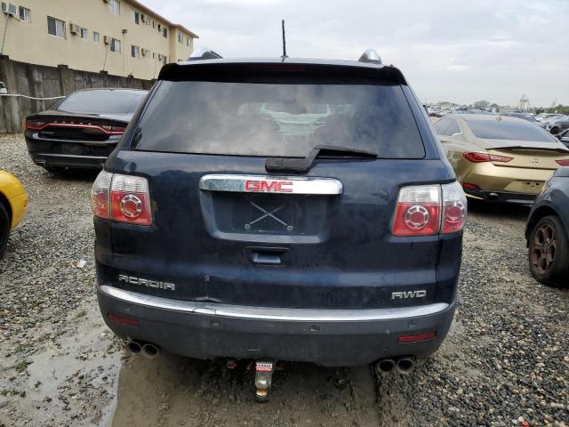 1GKEV33728J155760 - 2008 GMC ACADIA SLT-2 BLUE photo 6