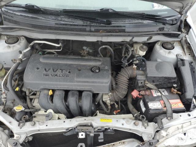 2T1BR32E58C916683 - 2008 TOYOTA COROLLA CE SILVER photo 11