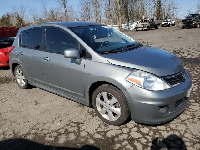 3N1BC1CP0CK271820 - 2012 NISSAN VERSA S SILVER photo 4