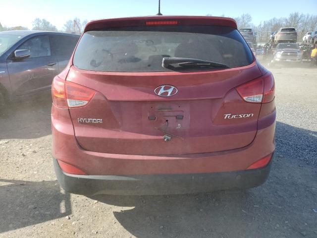 KM8JT3AB5DU669162 - 2013 HYUNDAI TUCSON GL RED photo 6