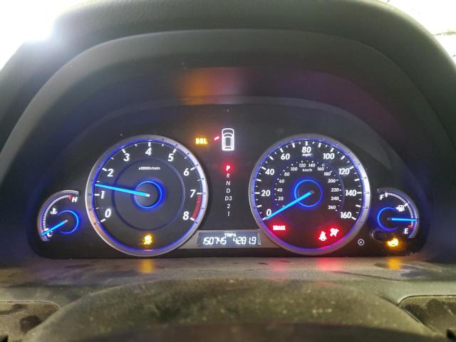 5J6TF3H50DL006148 - 2013 HONDA CROSSTOUR EXL ნაცრისფერი ფოტო 9