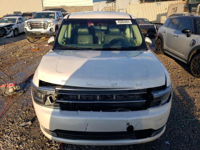 2FMGK5D8XDBD03616 - 2013 FORD FLEX LIMITED WHITE photo 5