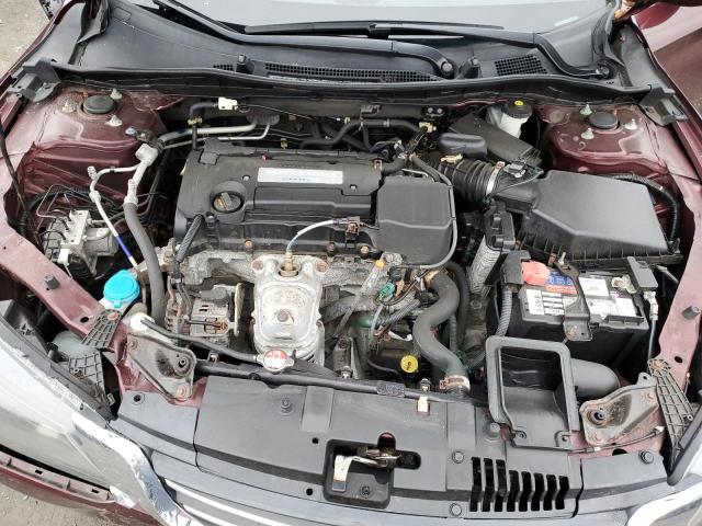 1HGCR2F32FA062424 - 2015 HONDA ACCORD LX MAROON photo 11