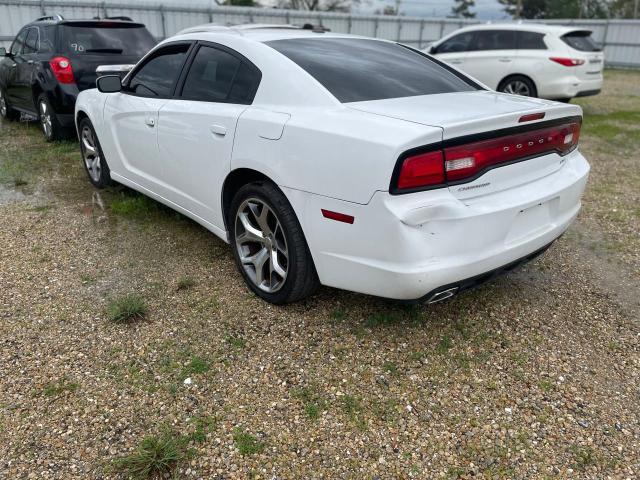 2C3CDXHG4EH251753 - 2014 DODGE CHARGER SXT WHITE photo 3