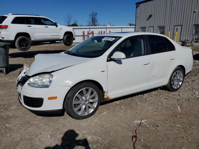 3VWRJ7AJ4AM020638 - 2010 VOLKSWAGEN JETTA WOLFSBURG WHITE photo 1