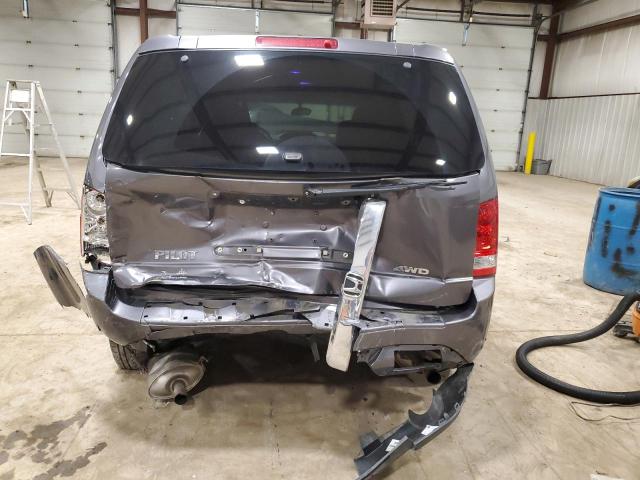 5FNYF4H54FB060012 - 2015 HONDA PILOT EXL CHARCOAL photo 6