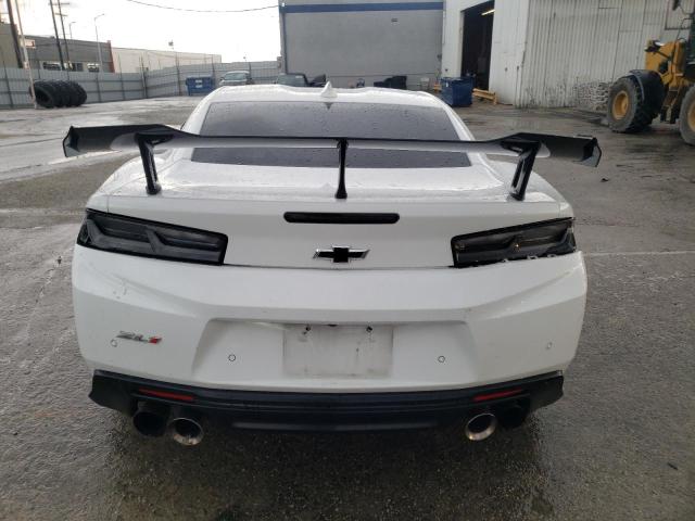 1G1FJ1R61J0161410 - 2018 CHEVROLET CAMARO ZL1 WHITE photo 6