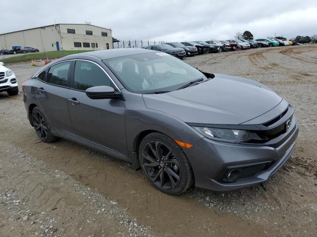 19XFC2F86KE004073 - 2019 HONDA CIVIC SPORT GRAY photo 4