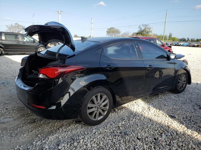 KMHDH4AE8GU483442 - 2016 HYUNDAI ELANTRA SE BLACK photo 3