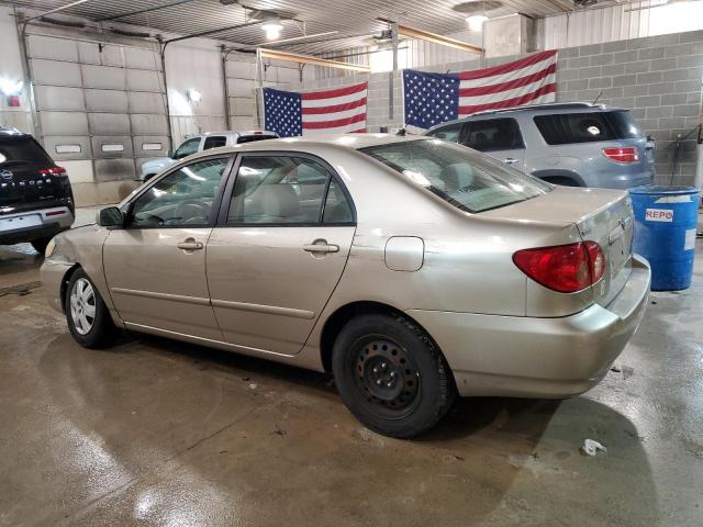 1NXBR32E55Z447301 - 2005 TOYOTA COROLLA CE BEIGE photo 2