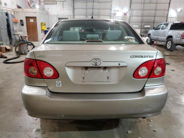 1NXBR32E55Z447301 - 2005 TOYOTA COROLLA CE BEIGE photo 6