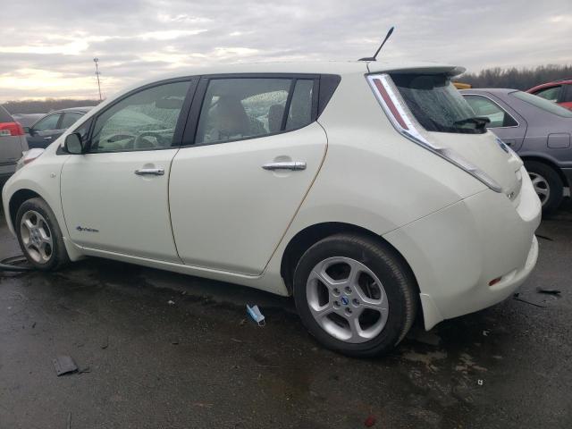 JN1AZ0CP2CT025460 - 2012 NISSAN LEAF SV BEIGE photo 2