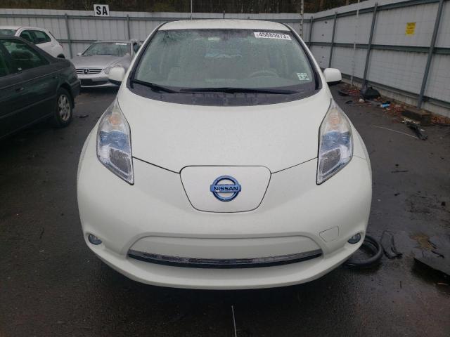 JN1AZ0CP2CT025460 - 2012 NISSAN LEAF SV BEIGE photo 5